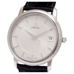 Omega-Armbanduhr, Stahl, Quarz, Top-Zustand