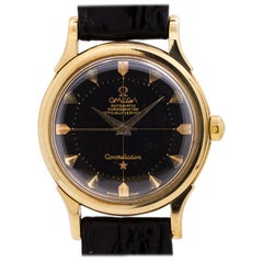 Vintage Omega Yellow Gold Constellation Self Winding Wristwatch Ref 2852, circa 1956