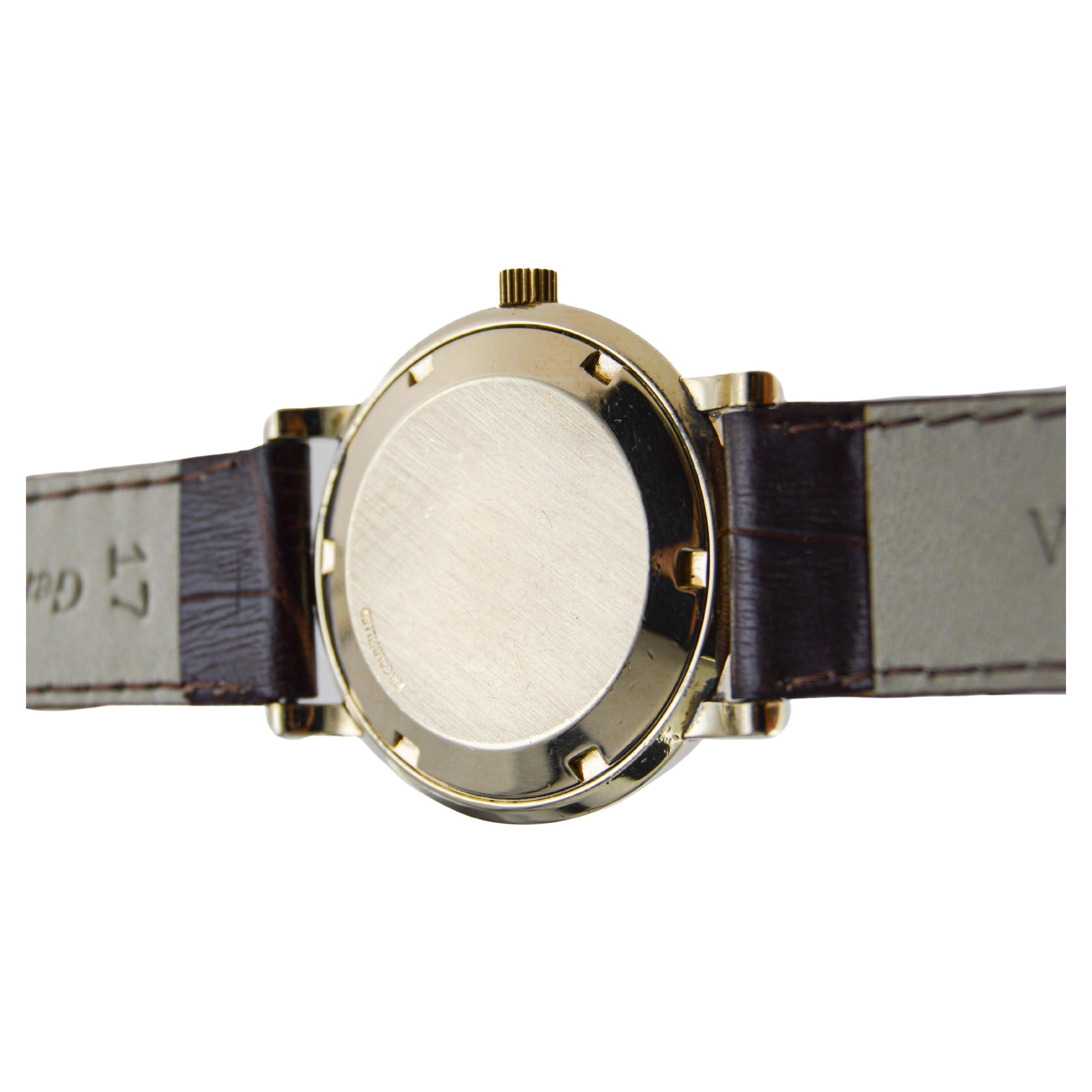 Omega Gelbgold gefüllte Automatikuhr mit Original Zifferblatt aus 1964 5