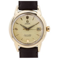 Vintage Omega Yellow Gold Filled Seamaster Automatic Wristwatch Ref 2846, circa 1956