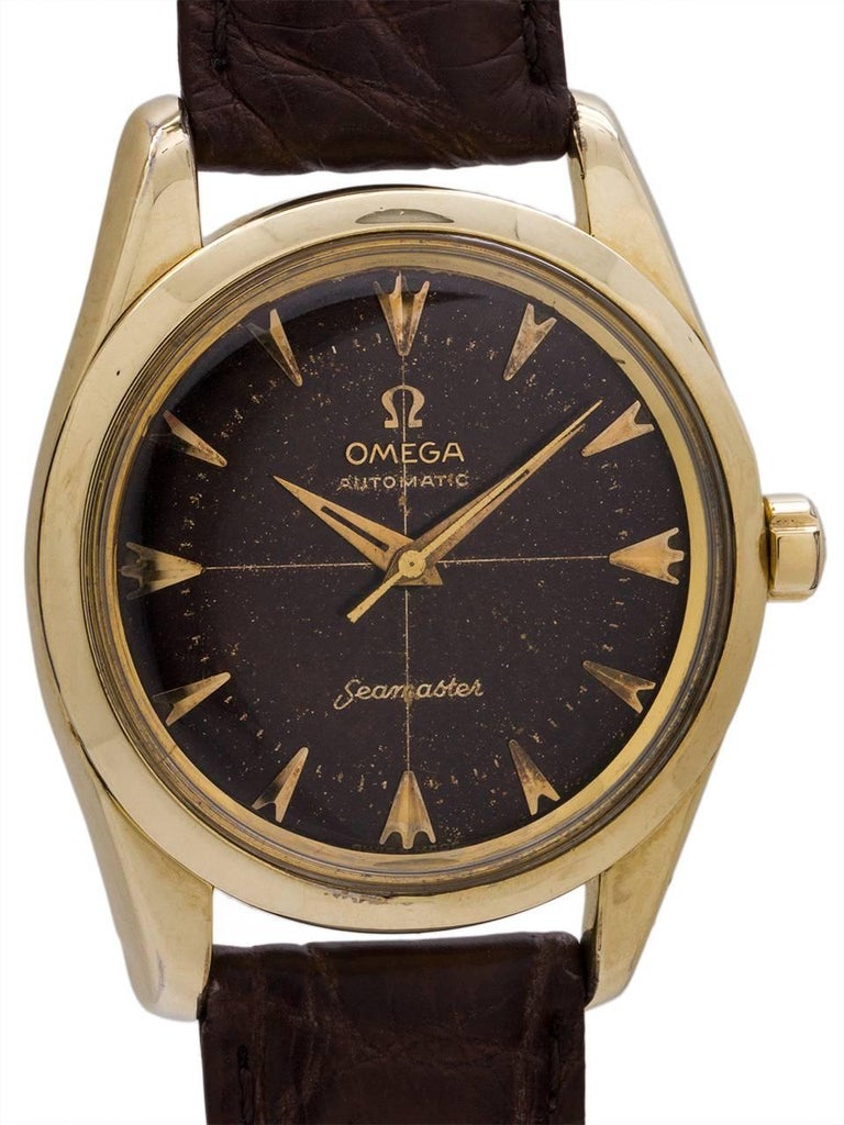 omega seamaster steel and gold