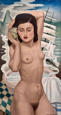 'The Shell’s Voice – Franciska Léona Rochtus, 1920' by Omer Van de Weyer