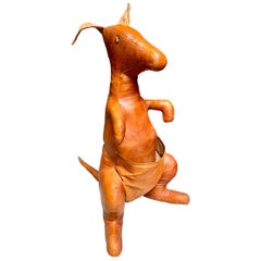 Omersa 3 Foot Tall Leather Kangaroo