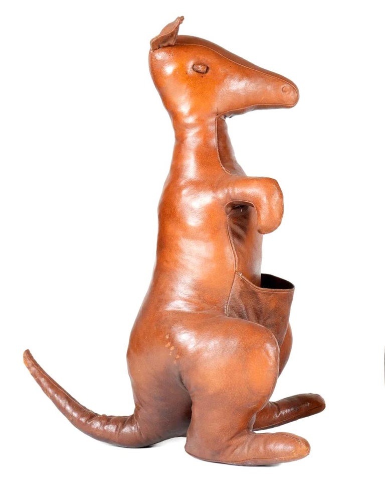 Omersa for Abercrombie Fitch Leather Kangaroo #1 at 1stDibs
