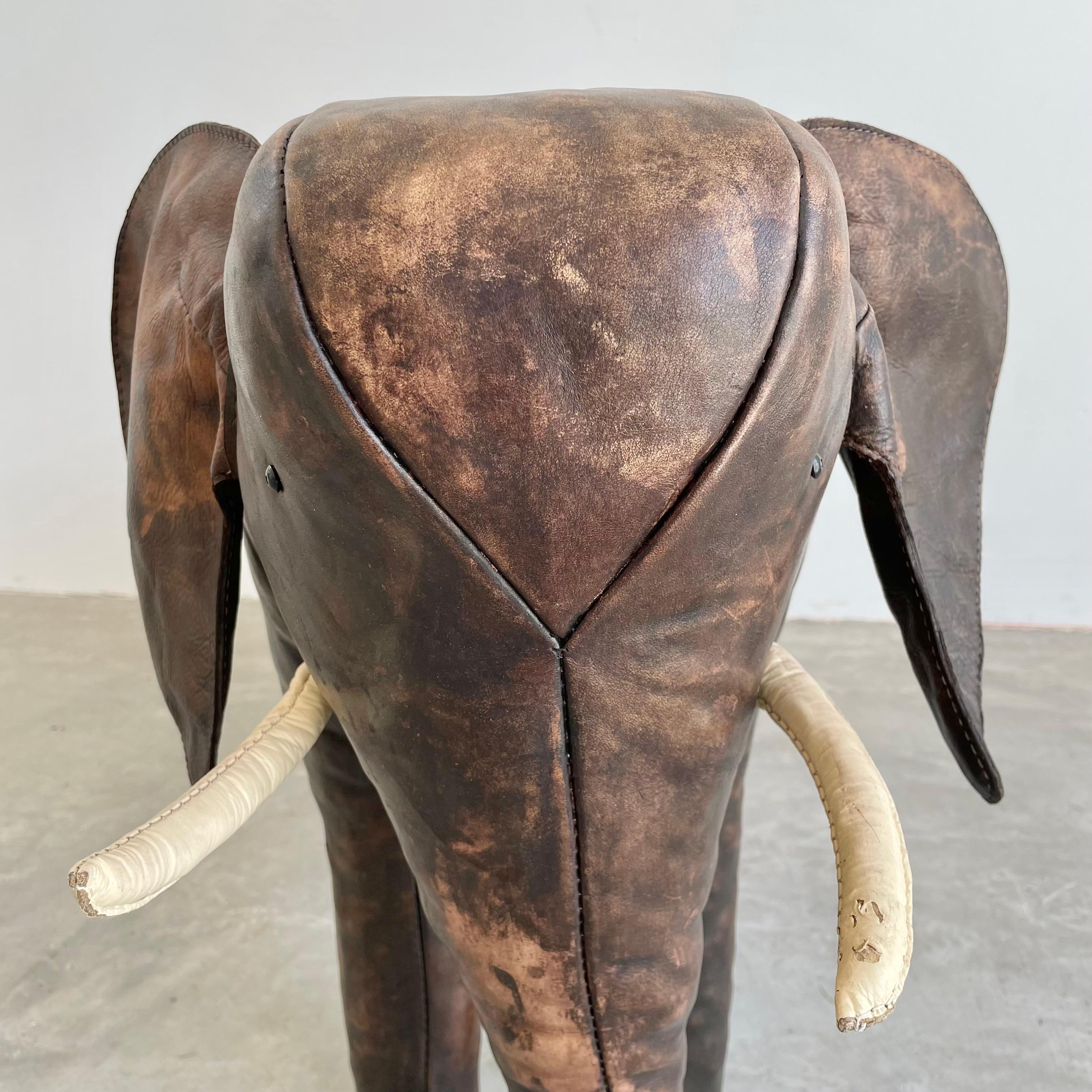 Omersa Leather Elephant, 1960s England **DEPOSIT TWO** For Sale 5