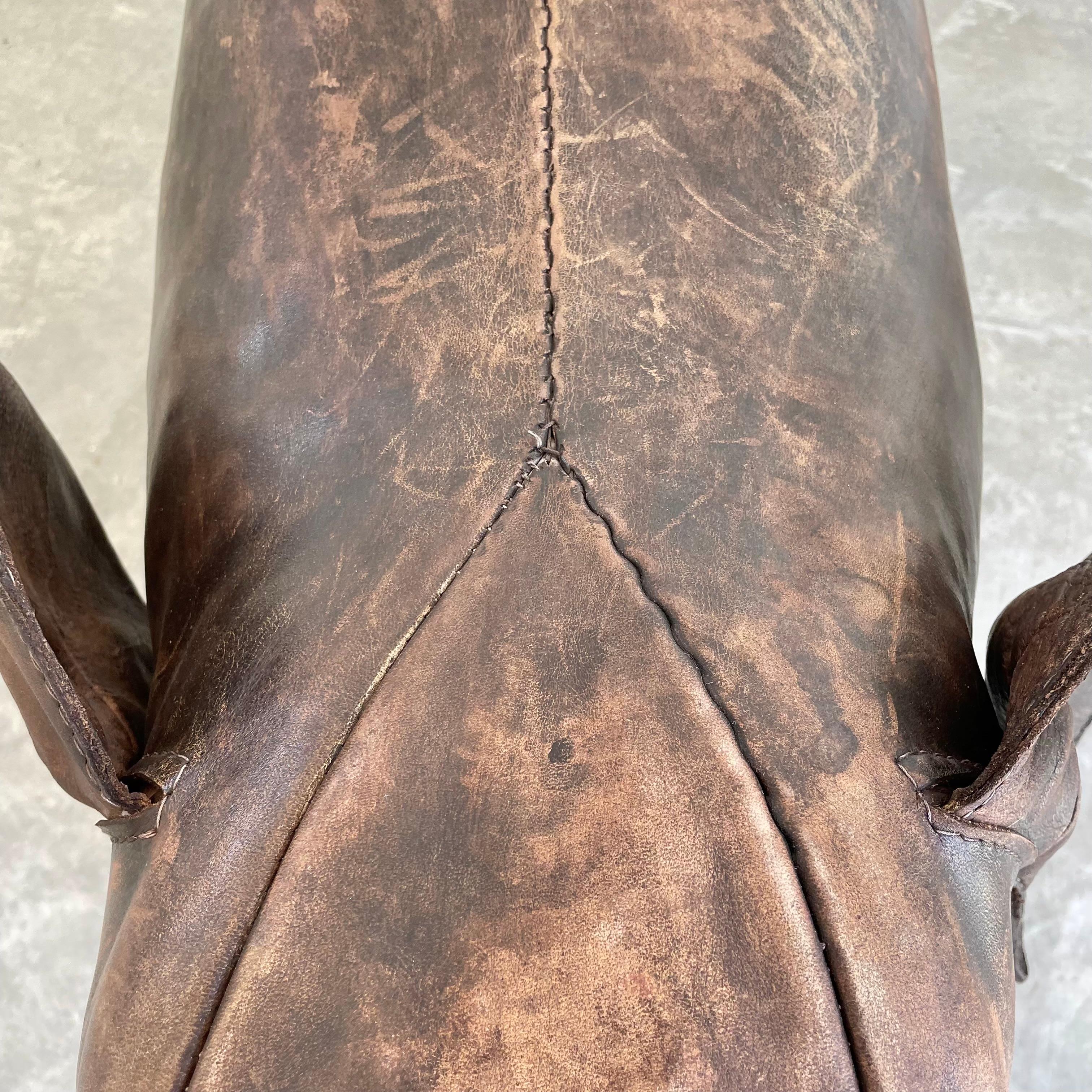 Omersa Leather Elephant, 1960s England **DEPOSIT TWO** For Sale 6