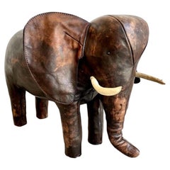 Omersa Leather Elephant, 1960s England