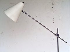 OMI Verstellbare Arm-Stehleuchte, um 1960