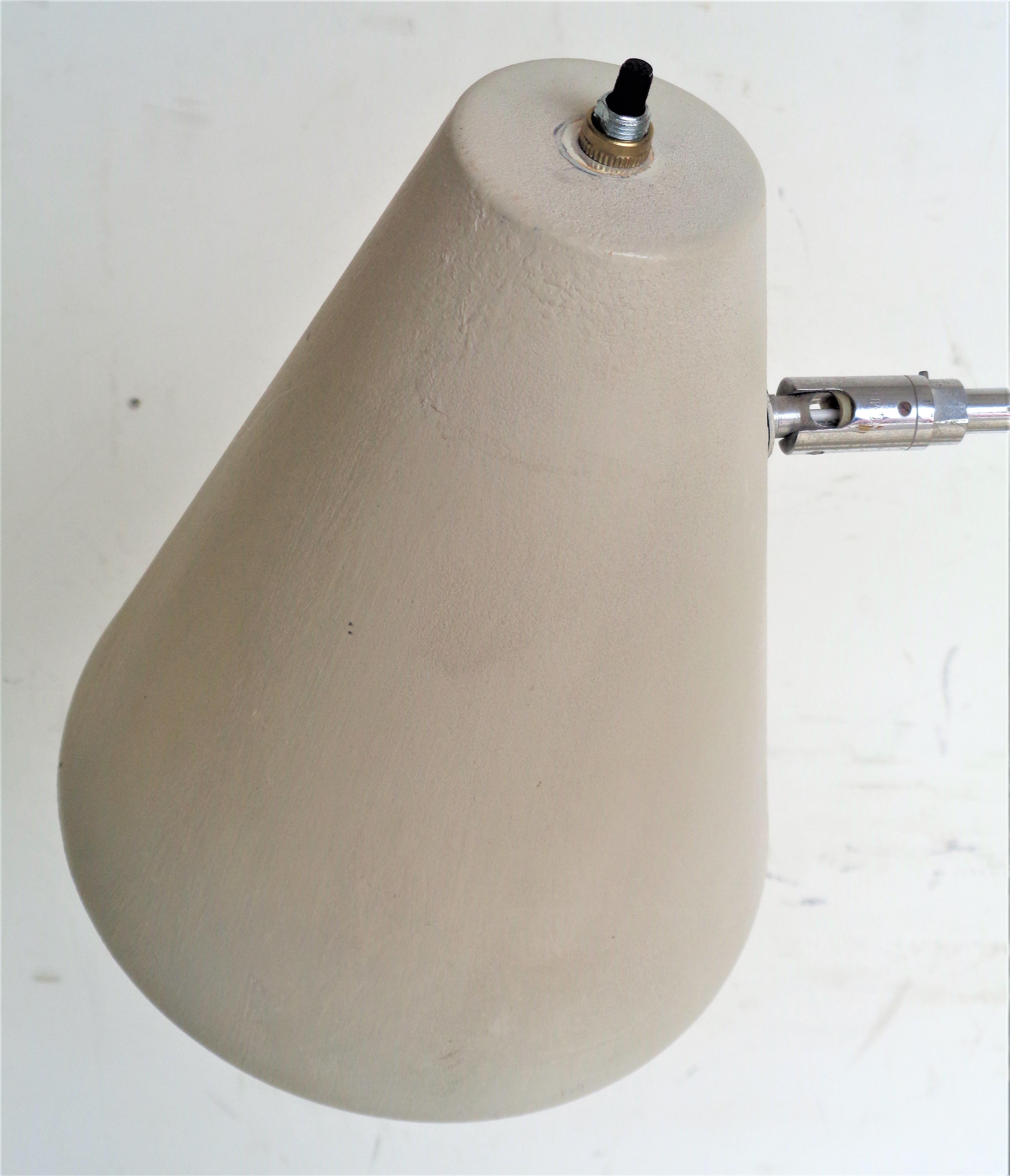 20th Century OMI Adjustable Arm Floor Lamp, Circa 1960