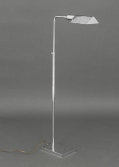 OMI Chrome-Plated Adjustable Floor Lamp
