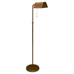 Vintage OMI Koch & Lowy Floor Lamp, Brass, 1960s