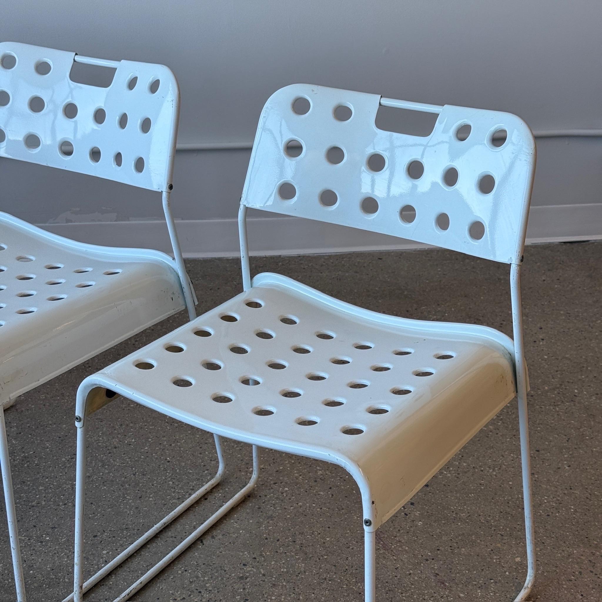 Omkstak-Stühle von Rodney Kinsman für Bieffelplast (Italienisch) im Angebot