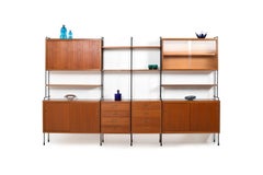 Omnia Shelf System in Teak by Ernst Dieter Hilker, 1960s