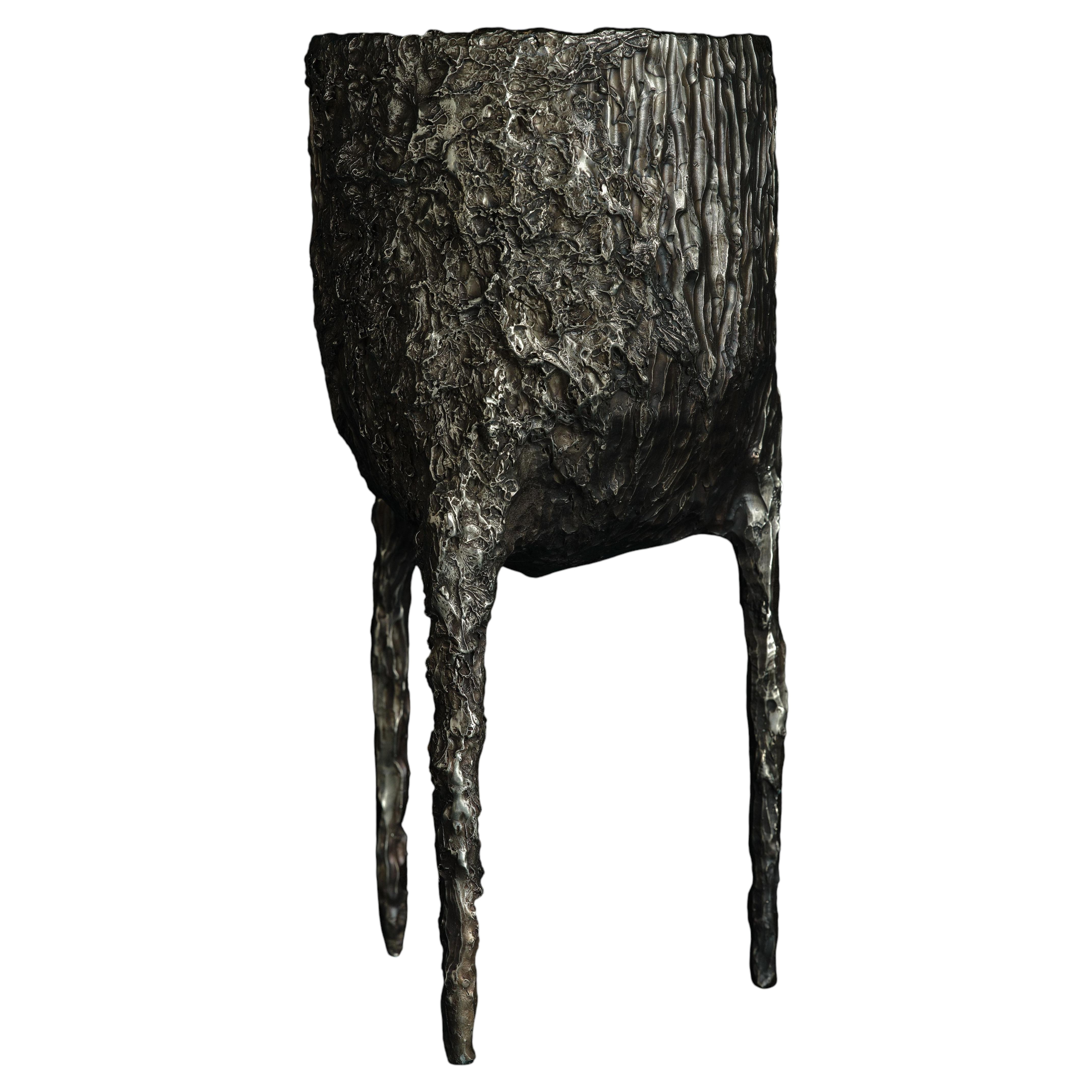 Omnia Vanitas Vanité 13 Candelabra in Patinated Cast Bronze by William Guillon For Sale