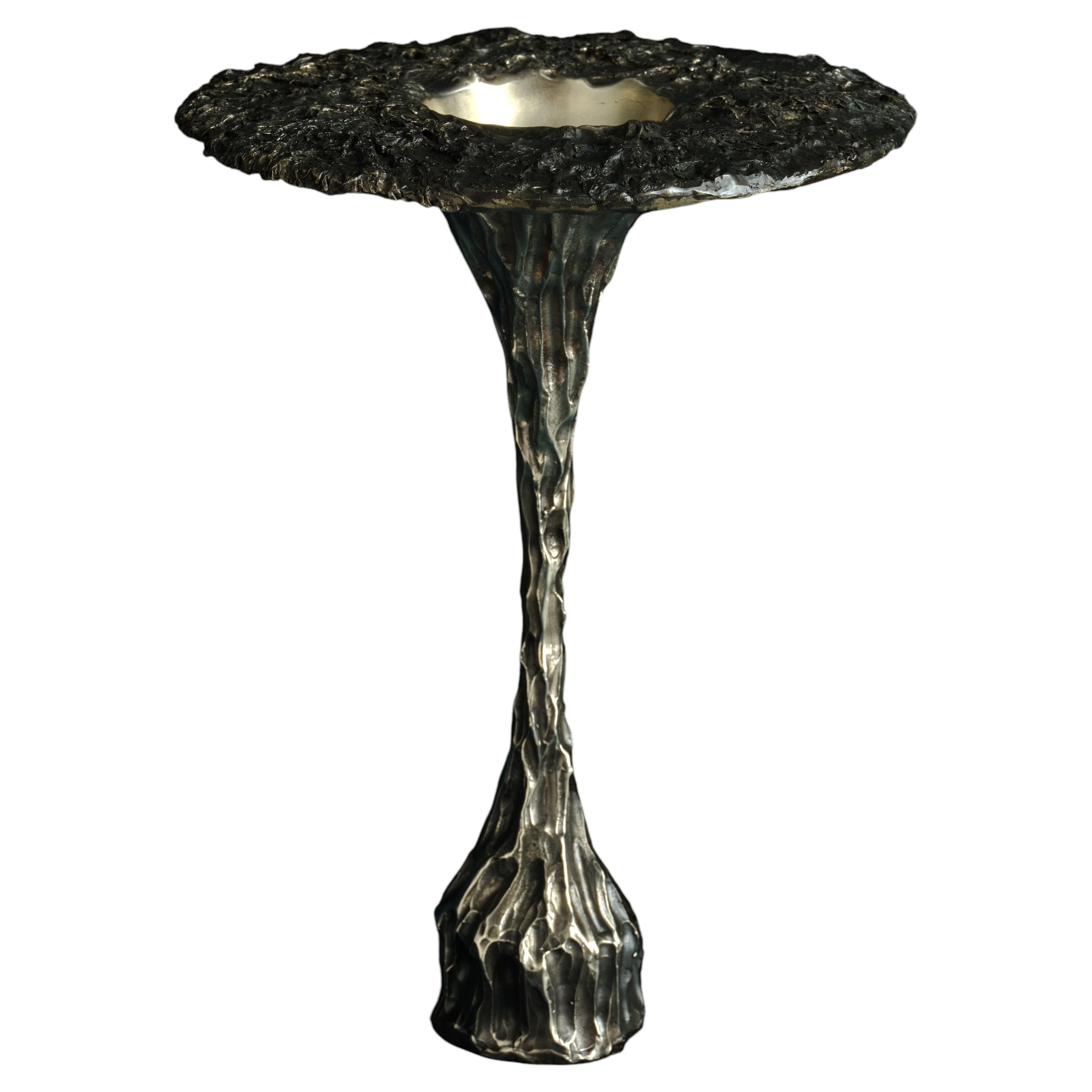 Omnia Vanitas Vanité 24 Candelabra in Patinated Cast Bronze by William Guillon