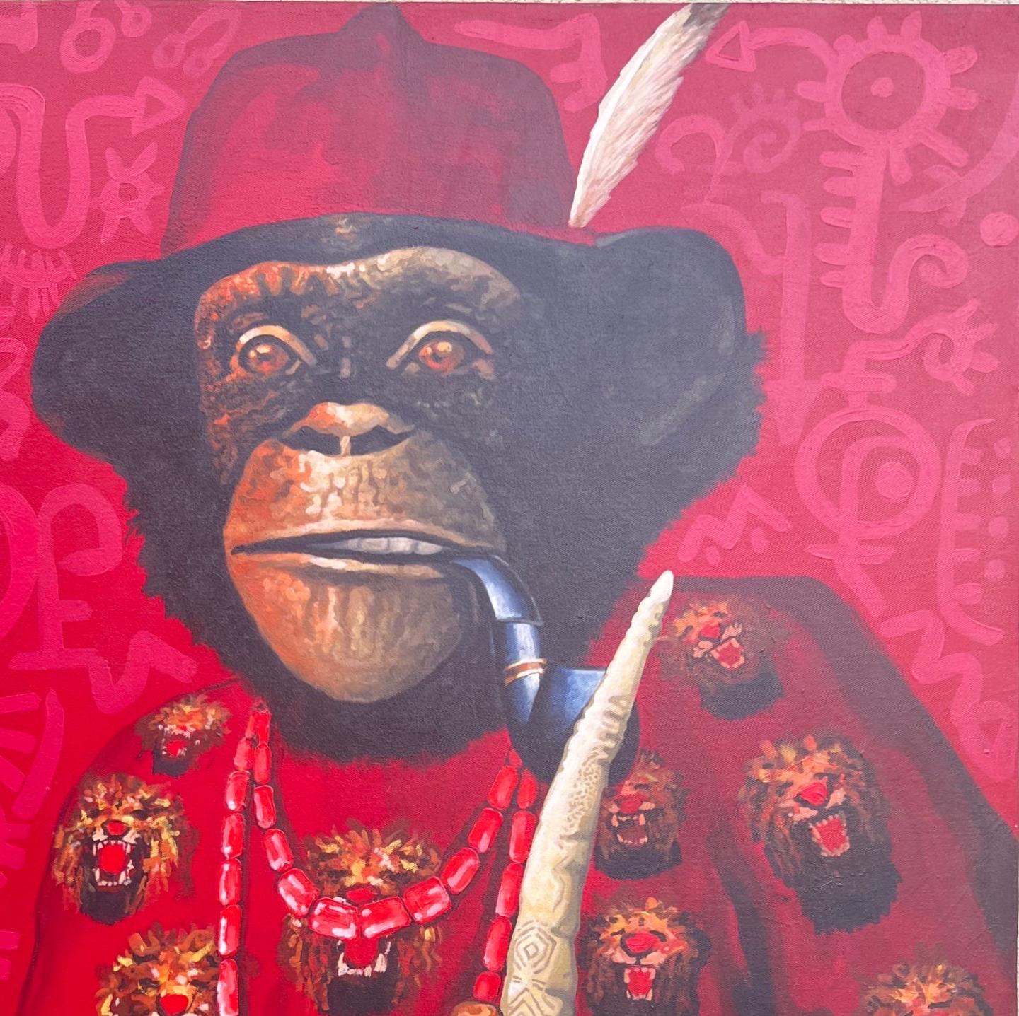 Igbo Amaka (Igbo ist schön) (Expressionismus), Painting, von Omoyemi Ogedengbe