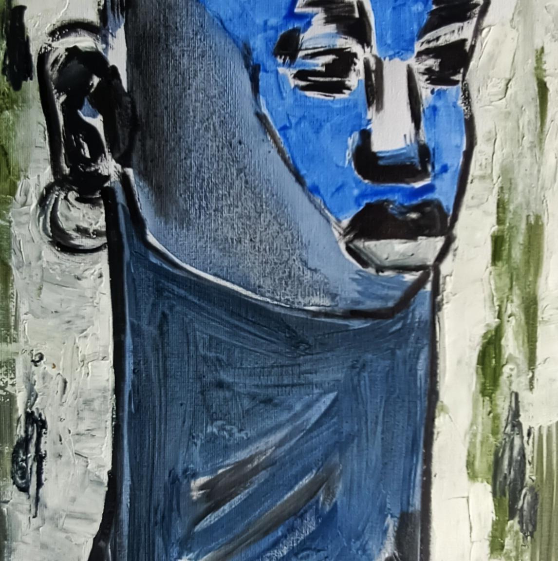 Blue Woman 1 For Sale 1