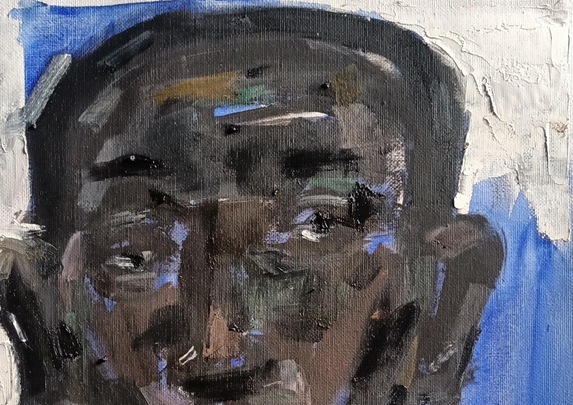 Das Leben in meinem Kopf – Painting von Omoyeni Arogunmati