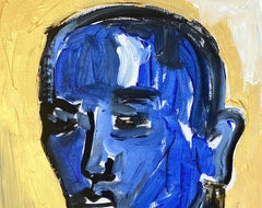 Fili d'oro attraverso l'ignoto - Contemporaneo del 21° secolo, impressionista