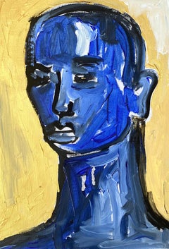 Threads of Gold Through The Unknown - 21st Century Contemporary, Impressionist