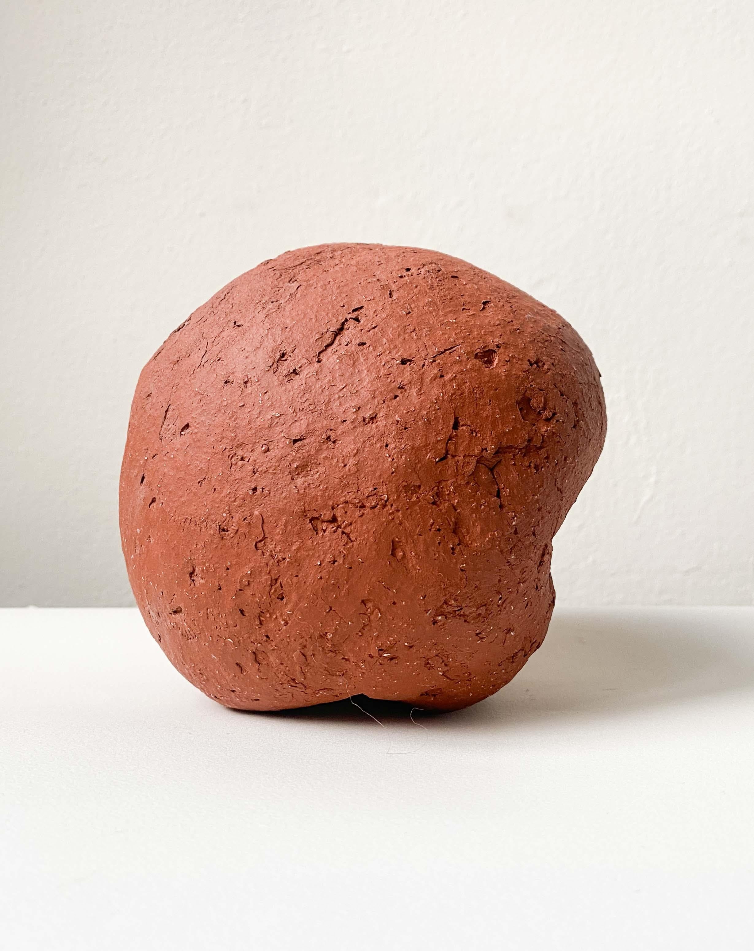 On And Between The Pedestals Decorative Ceramic Vase by Lillian Tørlen
Unique Piece.
Dimensions: D 15 x W 15,5 x H 13 cm. 
Materials: Ceramic. 

The exhibition Levels of Attachment and Belonging consists of a series of ceramic vases pressed,