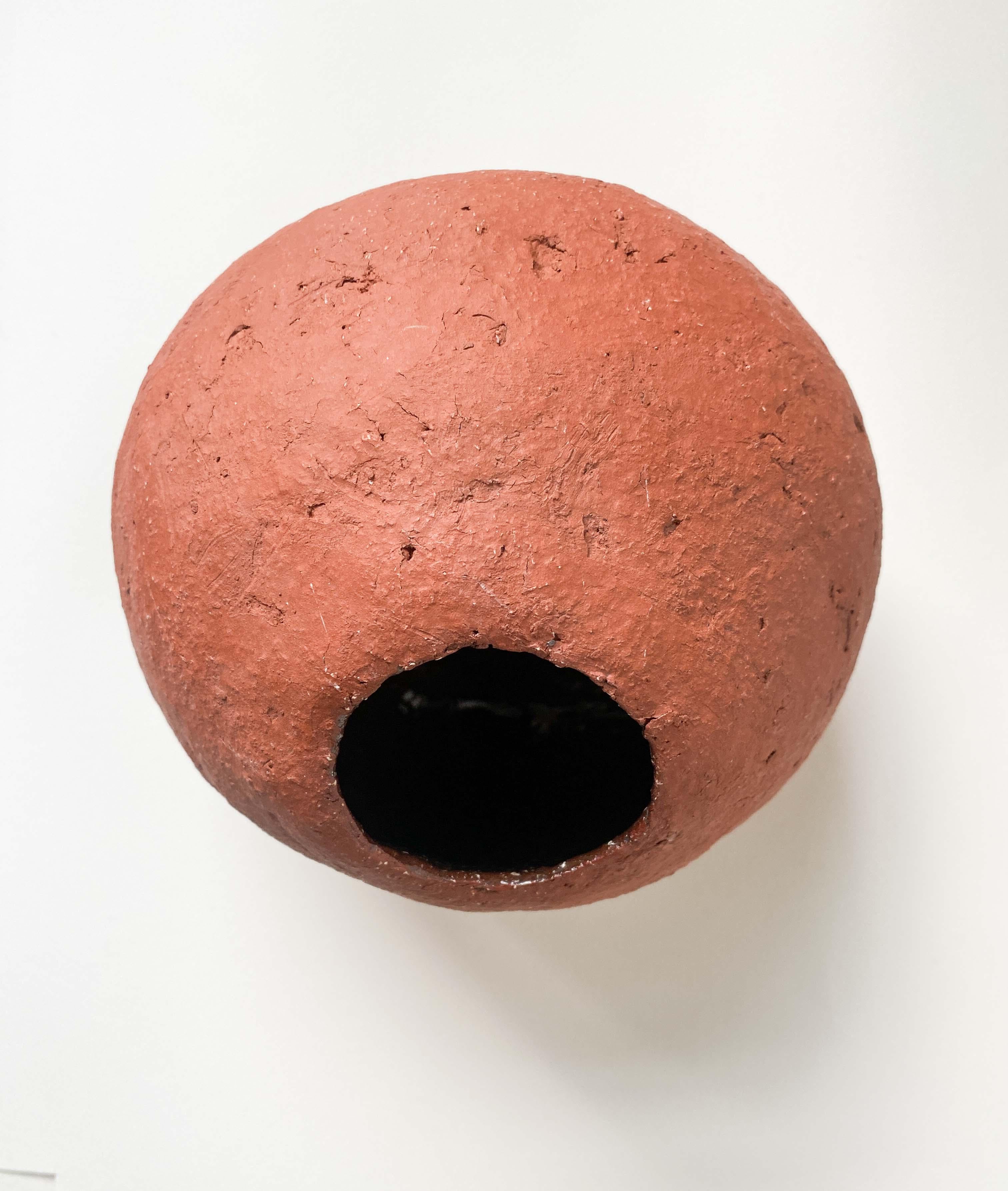 Norwegian On And Between The Pedestals Decorative Ceramic Vase by Lillian Tørlen For Sale