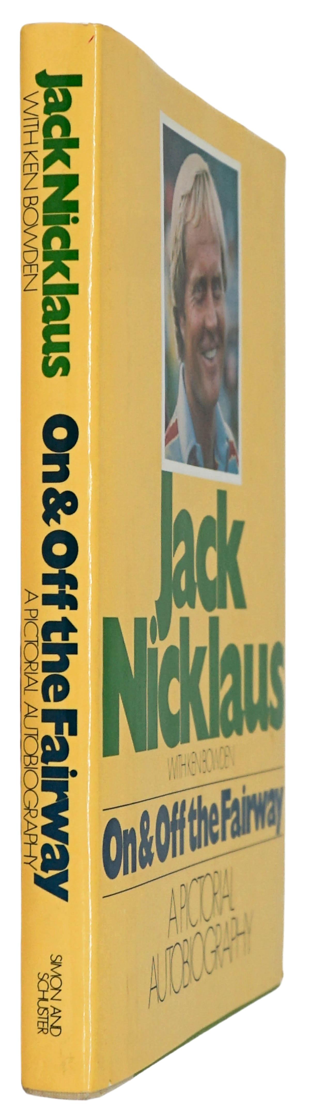 Paper On and Off the Fairway, Signed & Inscribed by Jack Nicklaus, First Edition, 1978 For Sale
