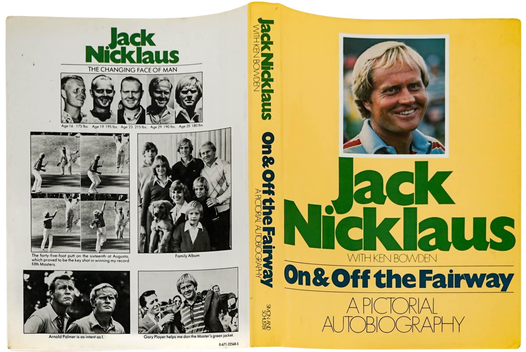 On and Off the Fairway, Signed & Inscribed by Jack Nicklaus, First Edition, 1978 For Sale 1