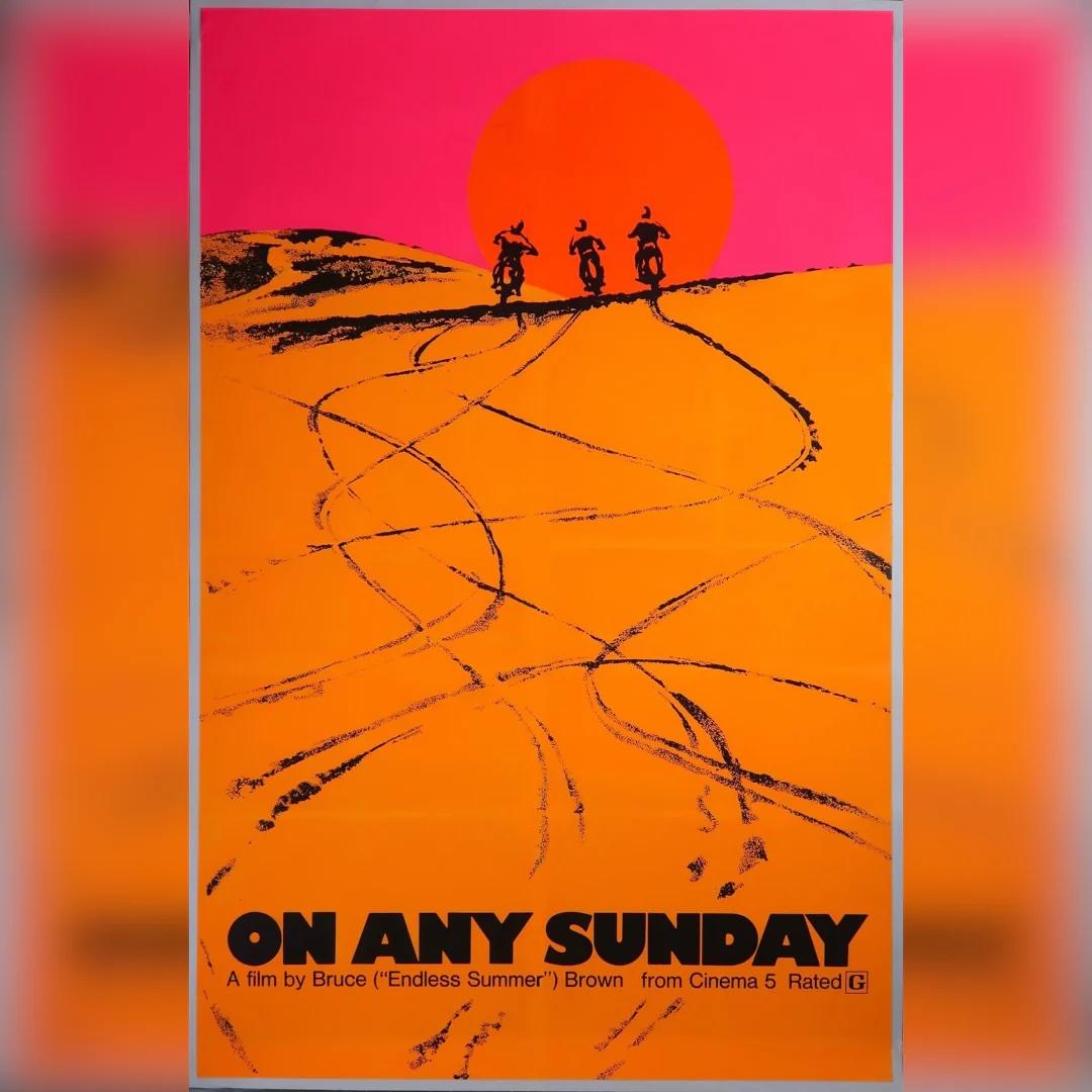 An einem beliebigen Sonntag (1971)
Original US One Sheet (27 X 41 Zoll)

 Dies ist das seltene Plakat im 