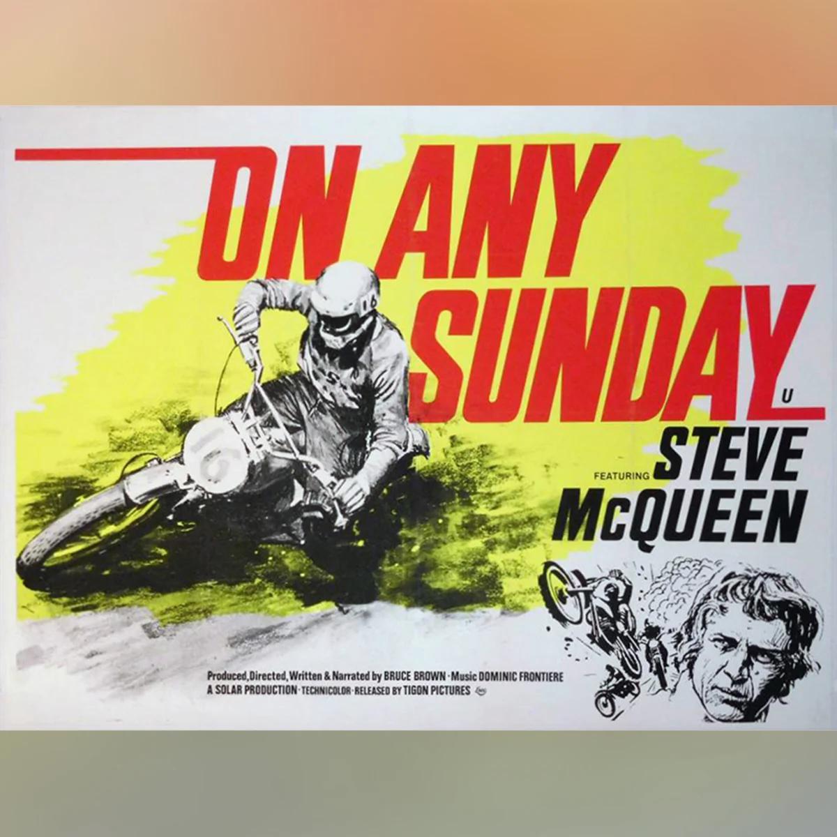 An einem beliebigen Sonntag (1971)
Original British Quad (30 X 40 Zoll)

Eine seltene 1. Release Quad Poster für 