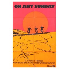 Vintage On Any Sunday, Unframed Poster, 1971