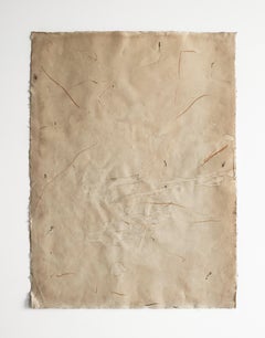 む, Opera unica su carta. Pittura a tecnica mista su carta Awagami