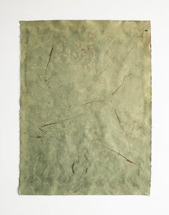 Surōdansu, Mixed media painting on Awagami paper