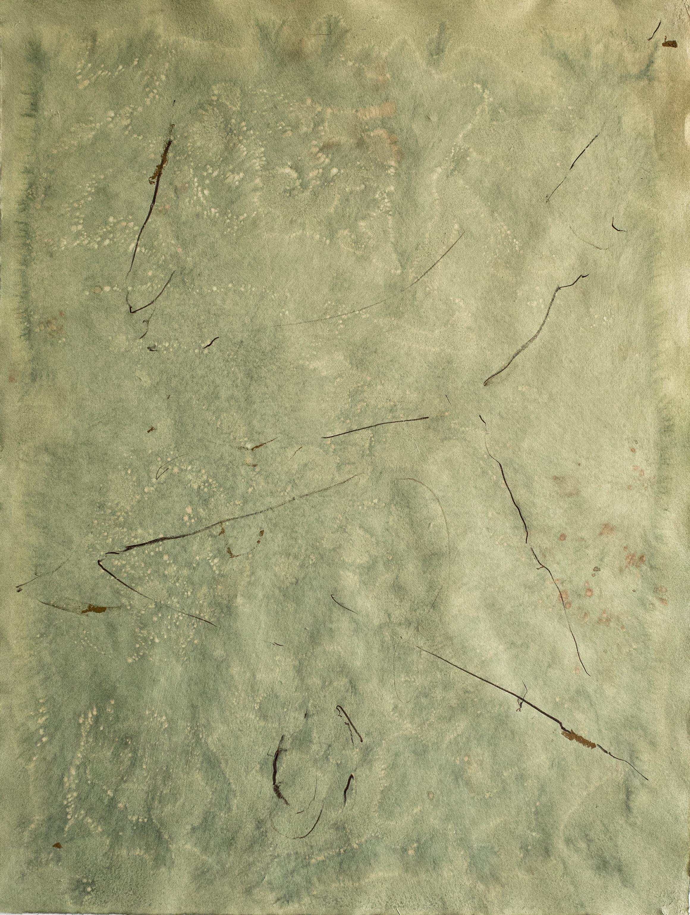 む, Now, where was I and Surōdansu Triptych, Mixed media painting - Minimalist Painting by On Hansen