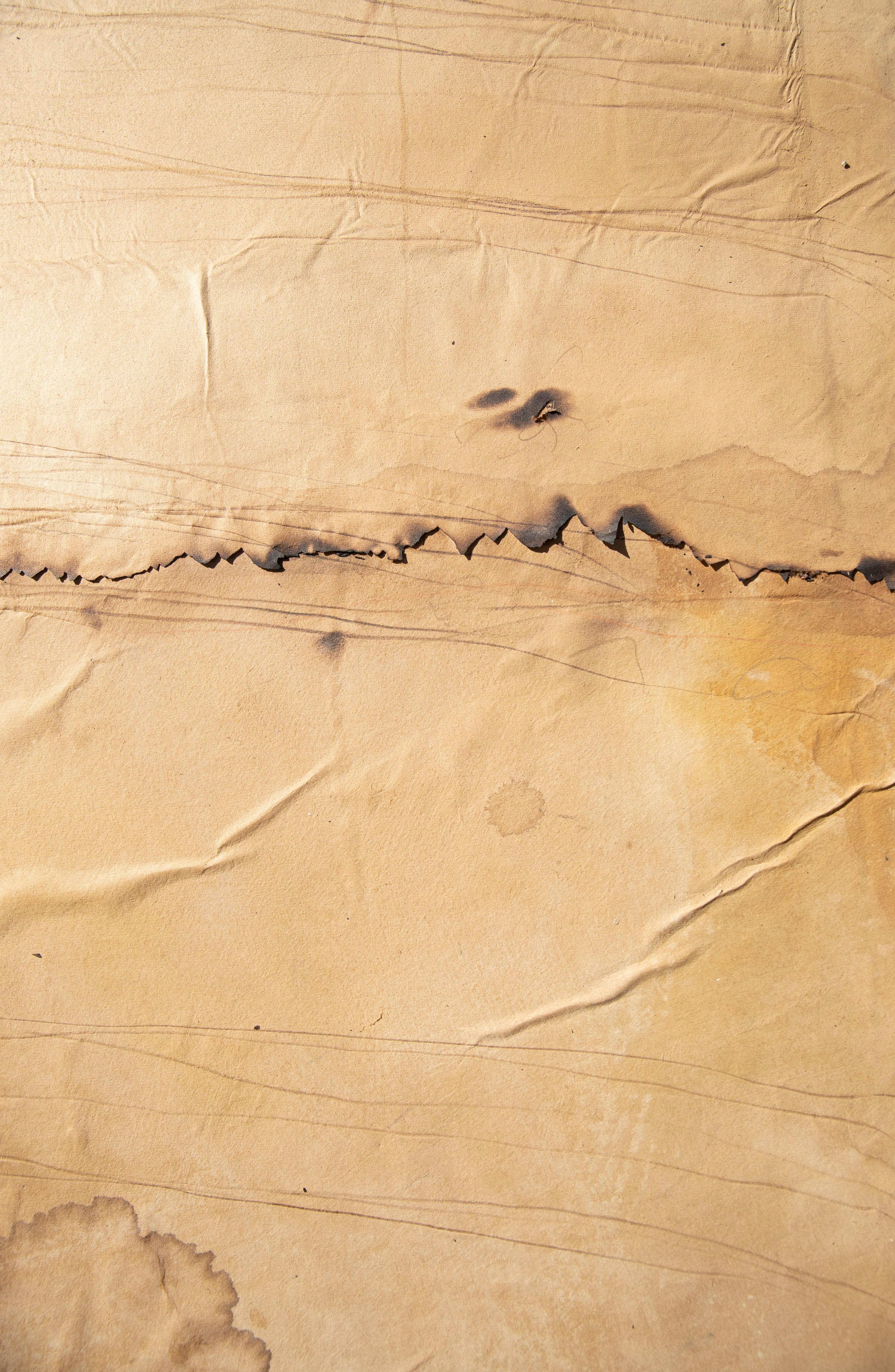 ABSTRACT Opera d'arte contemporanea Brown Earth Minimal Texture Artista On Hansen 1