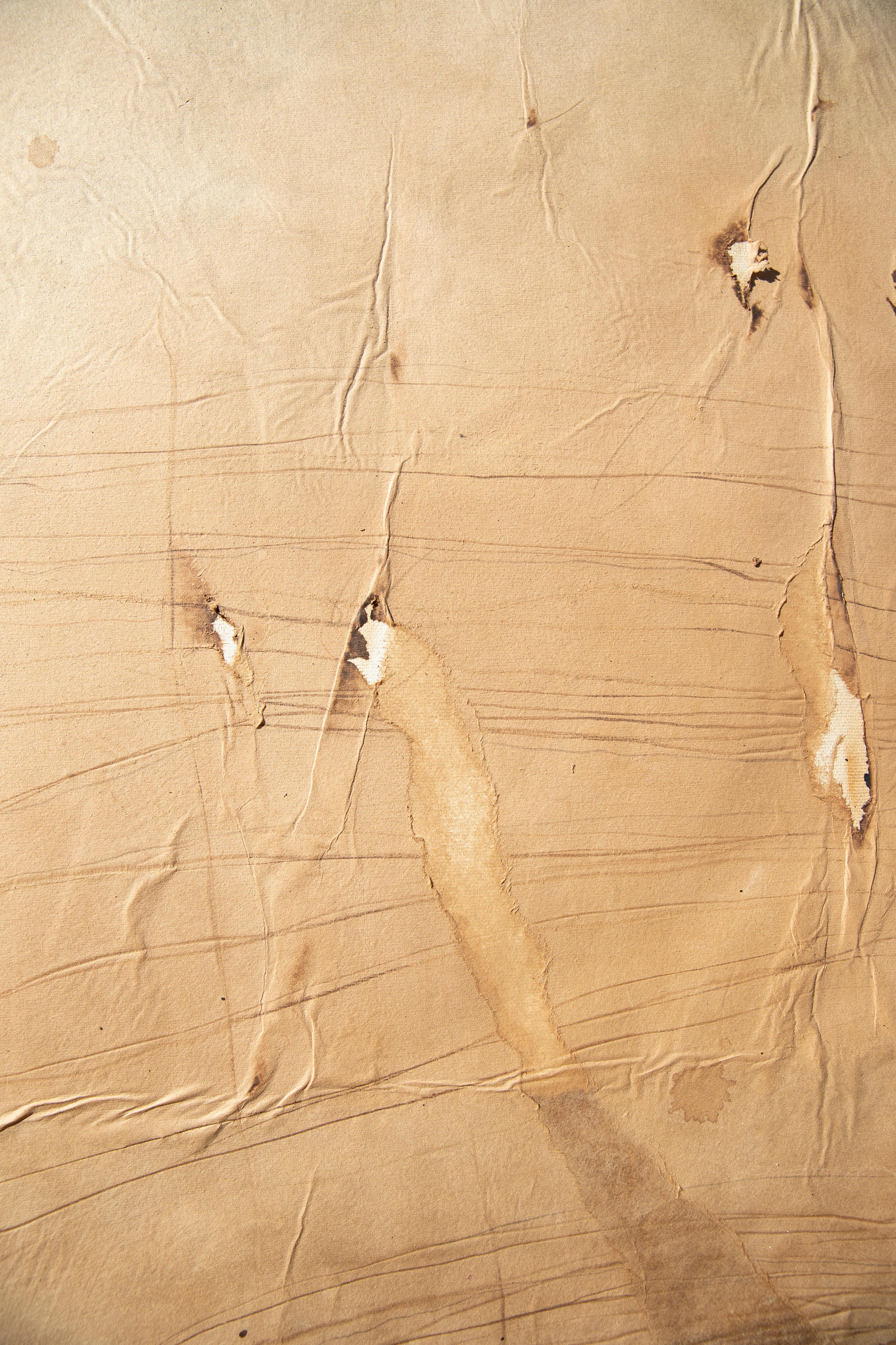 ABSTRACT Opera d'arte contemporanea Brown Earth Minimal Texture Artista On Hansen 3