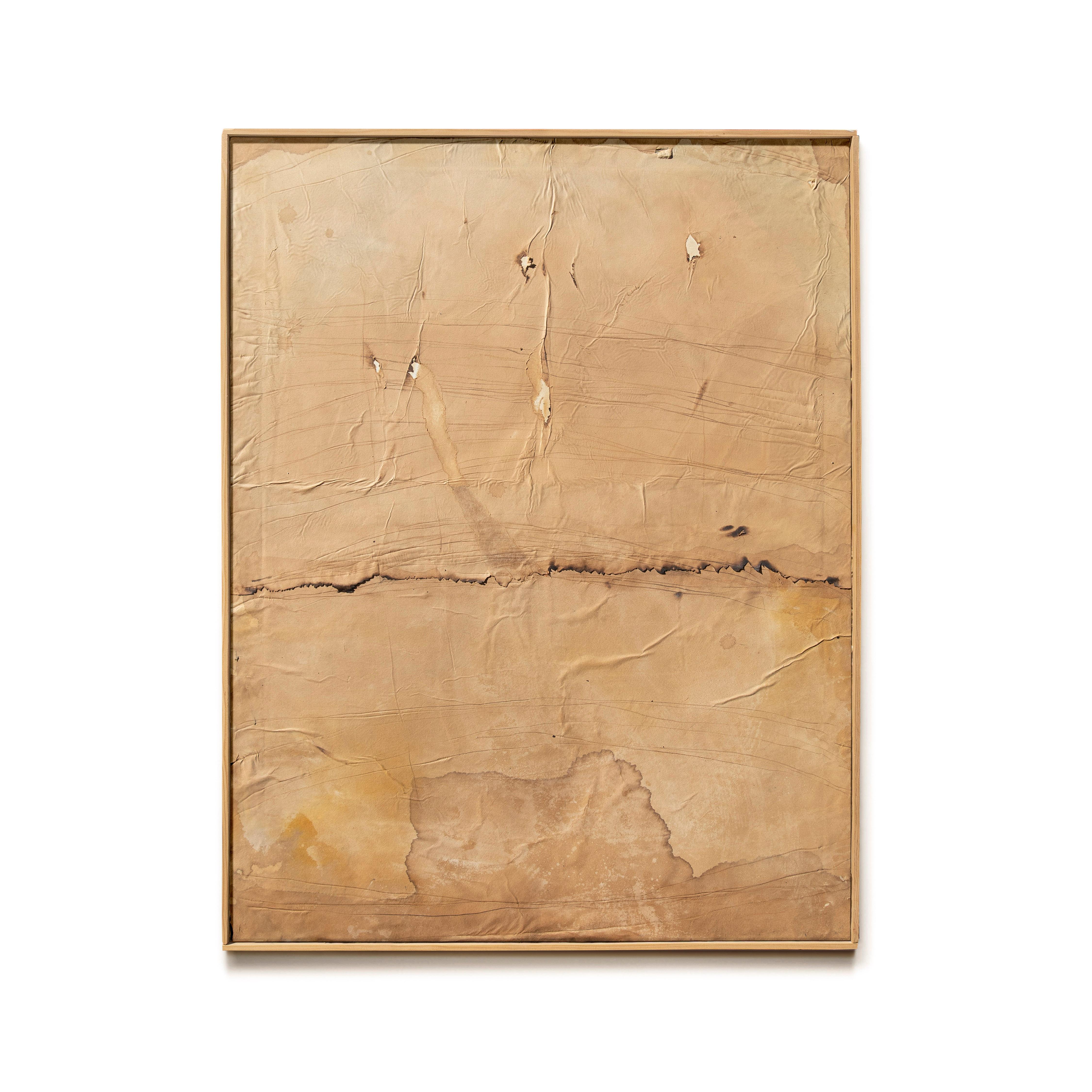 ABSTRACT Opera d'arte contemporanea Brown Earth Minimal Texture Artista On Hansen 5