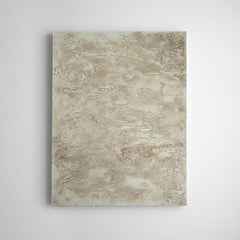 Ils se révèlent au fil du temps. Peinture abstraite en techniques mixtes sur toile
