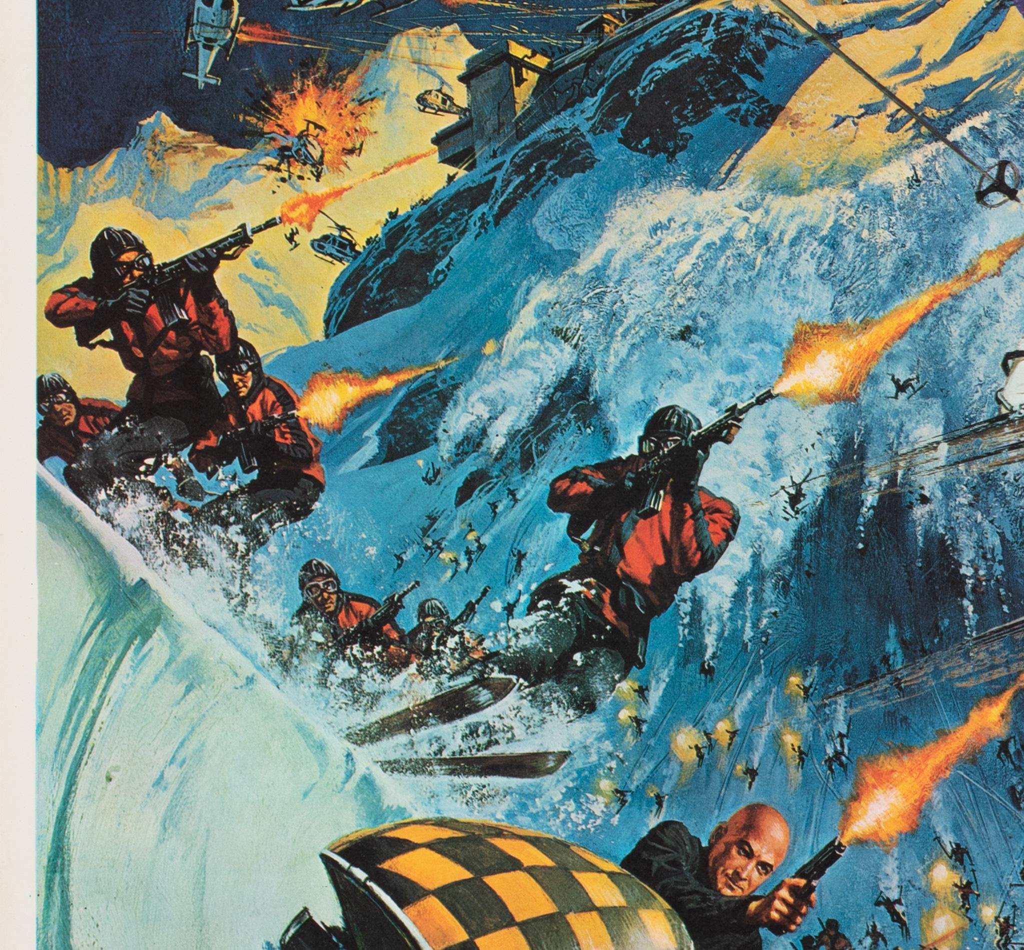 On Her Majesty's Secret Service 1969 Japanese Film Poster, McGinnis & McCarthy 1