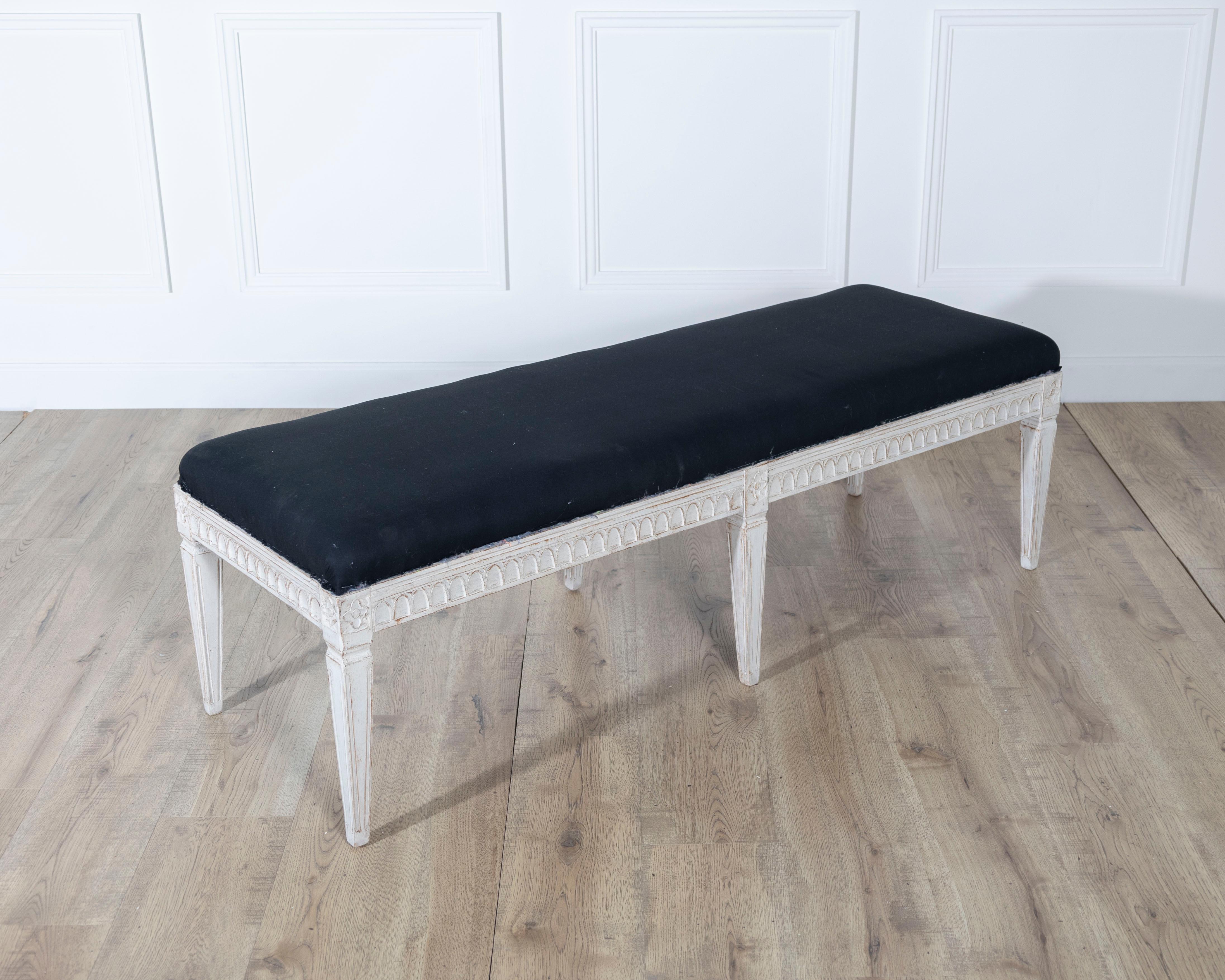 On Hold: Swedish Bench 19th Century In Good Condition For Sale In Atlanta, GA
