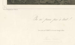 On ne pense pas à tout – Romantic French Lithograph, Paris circa 1840