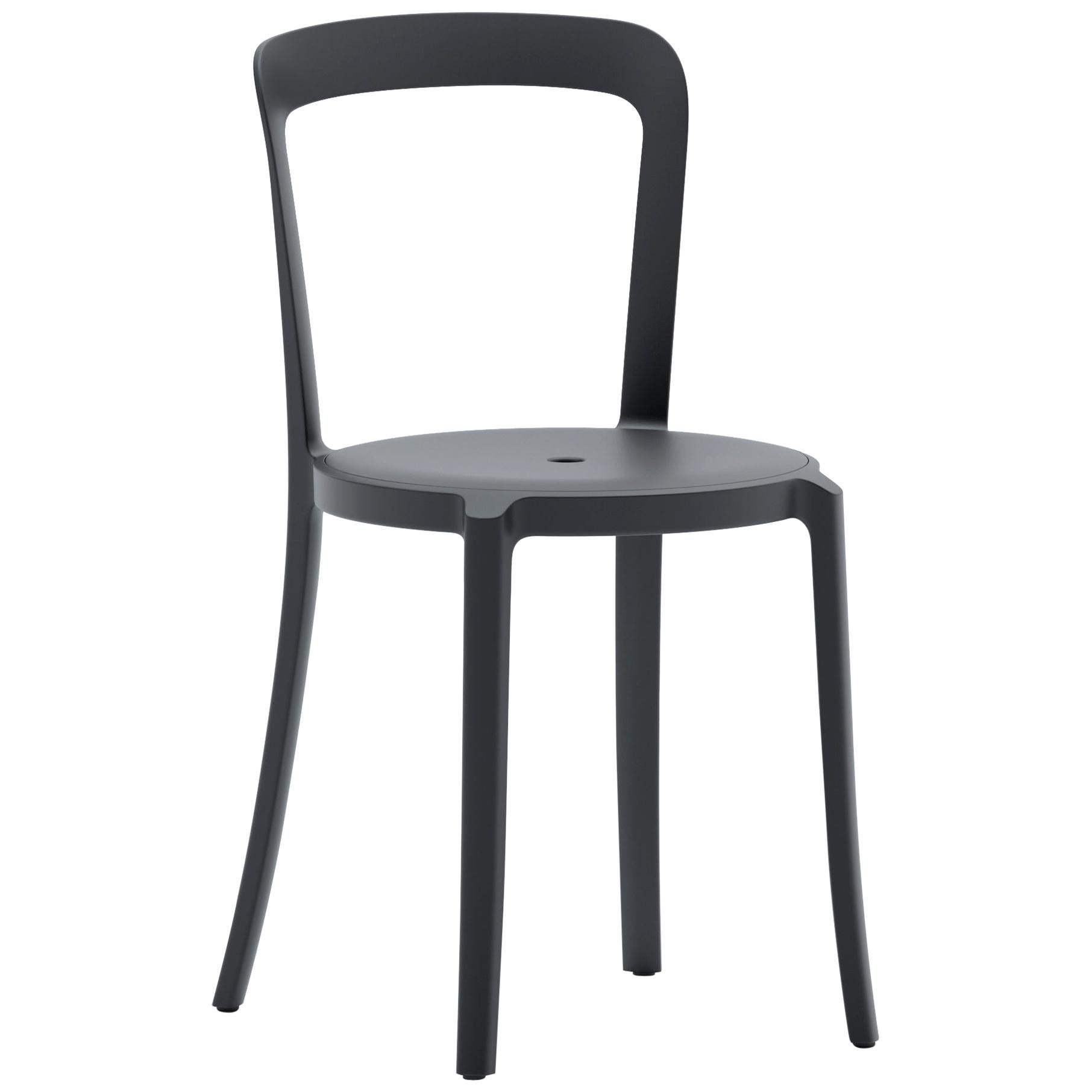 On & On Stacking Chair in Plastic with Black Frame by Barber & Osgerby 