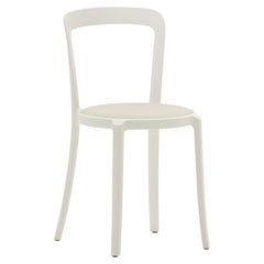 On & On Stacking Chair in Plastic with White Fabric 1 by Barber & Osgerby