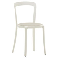 On & On Stacking Chair in Plastic with White Fabric 2 by Barber & Osgerby