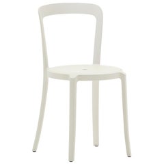 On & On Stacking Chair in Plastic with White Frame by Barber & Osgerby