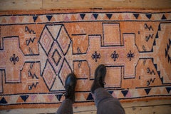ON SALE Vintage Distressed Kurd Rug Runner