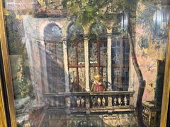 SUL BALCONE di Peter Kuhfeld (nato nel 1952)