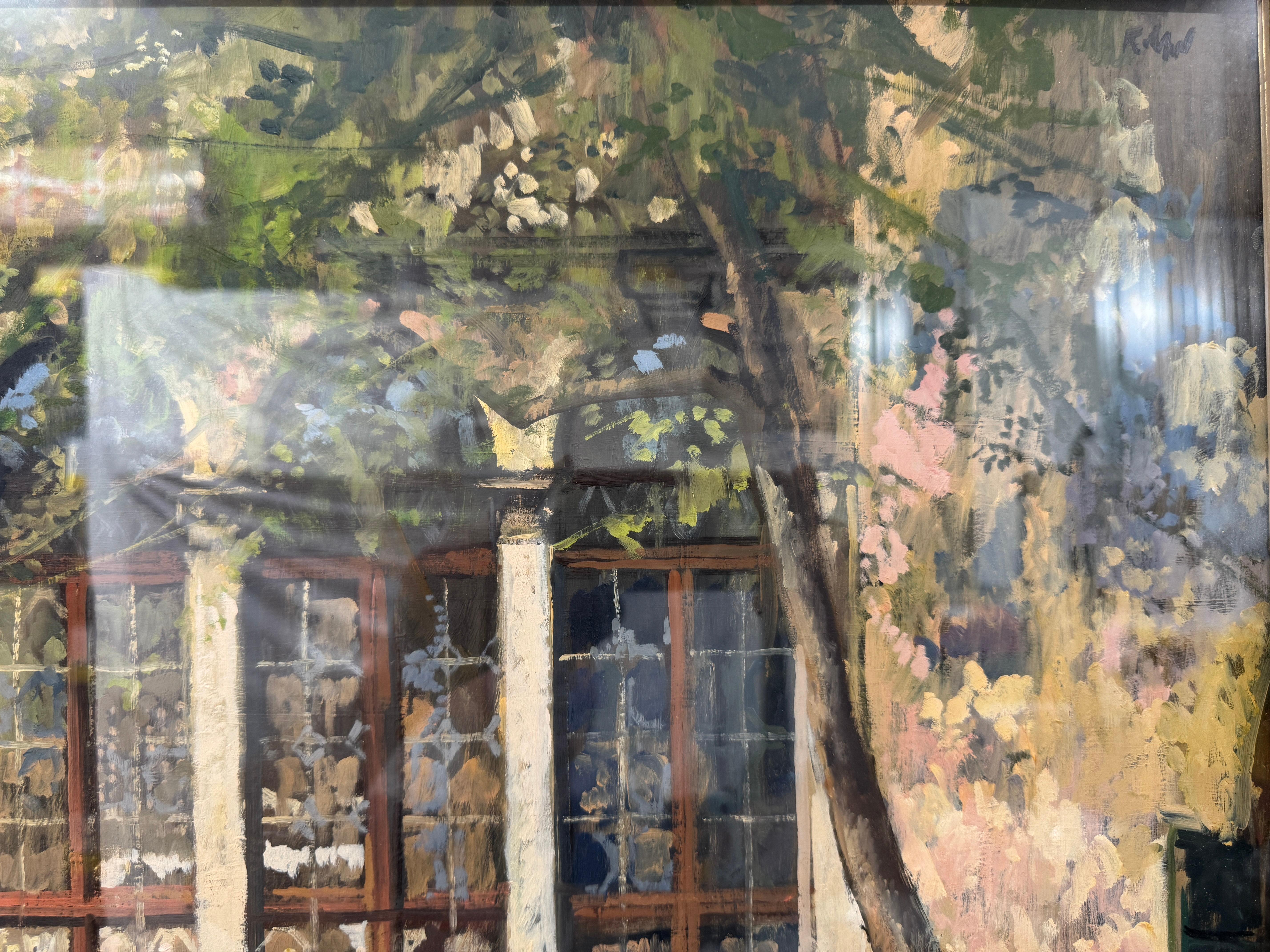 AUF DEM BALKON von Peter Kuhfeld (geb. 1952) im Zustand „Gut“ im Angebot in Basildon, GB