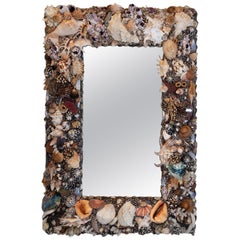 On the Darker Side, Unique Shell Mirror by Shellman Scandinavia