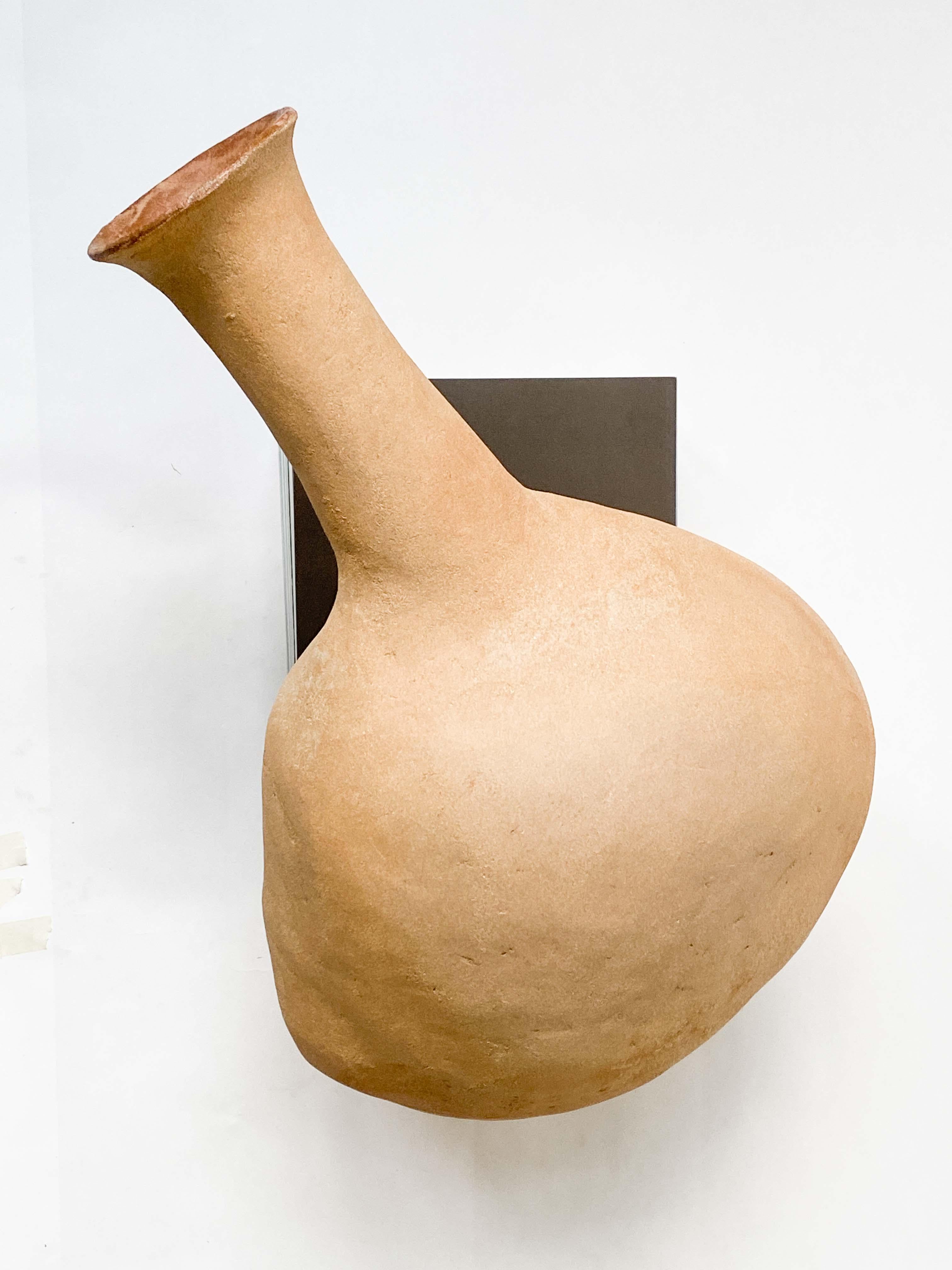 Modern On The Edge I Decorative Ceramic Vase by Lillian Tørlen For Sale